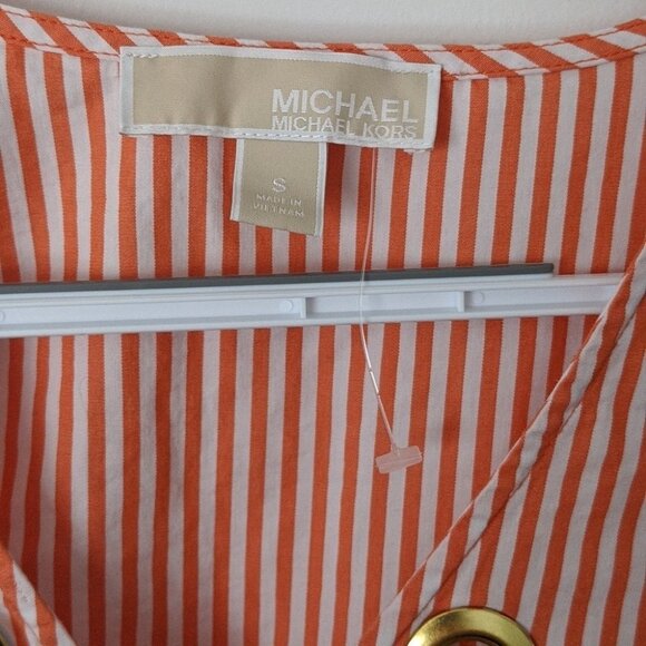 MICHAEL MICHAEL KORS bell sleeved blouse size small - Picture 2 of 5